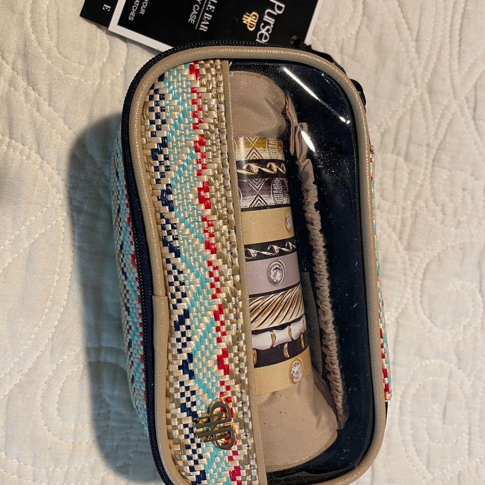 PurseN Multicolor Bangle Bar Travel Bag